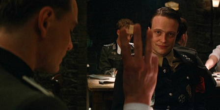 August Diehl in Ingorious Basterds