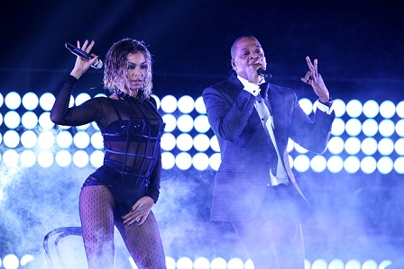 Beyonce und Jay-Z Grammys 2014