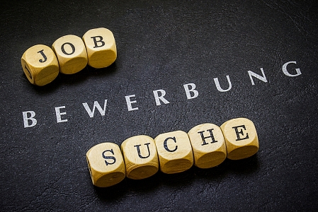 Jobsuche-Aufschrift