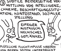 comic hasenpaar flirtet