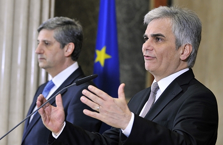 Werner Faymann und Michael Spindelegger