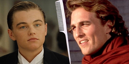 Leonardo dicaprio in "titanic" und matthew mcconaughey in "contact"