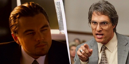 Leonardo diCaprio in "Inception" und Matthew McConaughey in "Bernie"