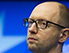 Ukraine's interim Prime Minister Arseniy Yatsenuk 