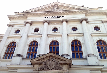 Kreisgericht von außen