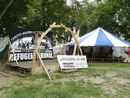 Flüchtlingscamp am Oranienplatz