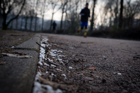 Jogging im Park