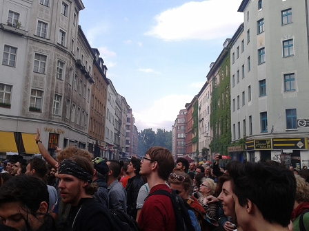 1. Mai-Demo in Berlin