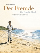 cover zu der fremde von albert camus - graphic novel