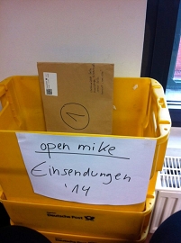 Einreichungen open mike - postkiste