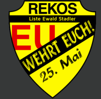 EU-Wahlplakat der REKOS