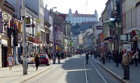 Downtown Bratislava