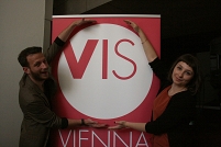 Benjamin Gruber und Marija Milovanovic vom Vienna Independent Short Film Festival