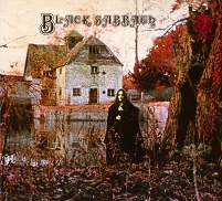 Cover des selbstbetitelten Debütalbums von Black Sabbath (1970).