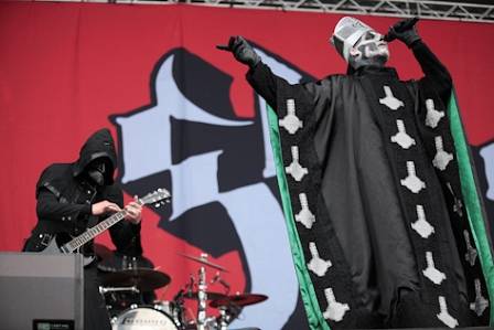 Papa Emeritus lll und ein "nameless Ghoul": Ghost