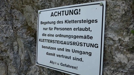 Ramsau warning