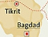 Landkarte der Nahost-Region