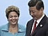 Presidents Dilma Rousseff and Xi Jinping 