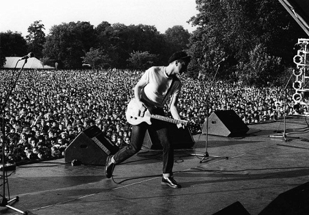 Billy Bragg live in den Achtzigernn