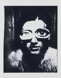 Peter Weibel: Selbstportrait als Frau, 1967 