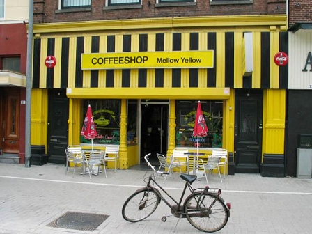 Coffeeshop in Amsterdam