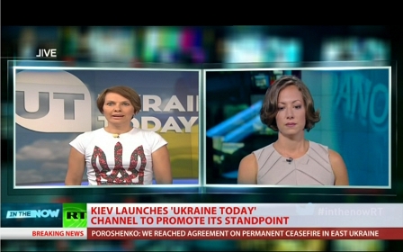 Russia today bezichtigt Ukraina Today der Lüge 