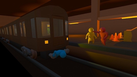 U-Bahn-Level von Gang Beasts