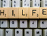 Tastatur mit den Worten "Hilfe"