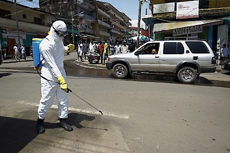 Ebola disinfection