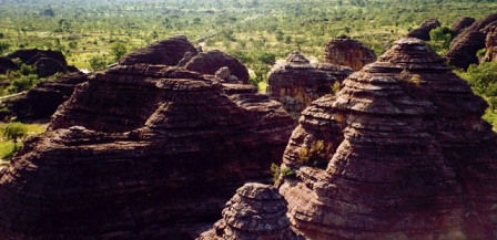 Burkina Faso egg like rocks