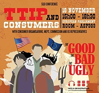 Plakat TTIP And Consumers