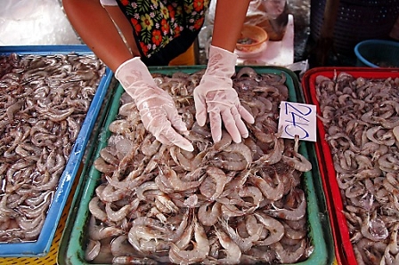 Shrimpshandel Thailand