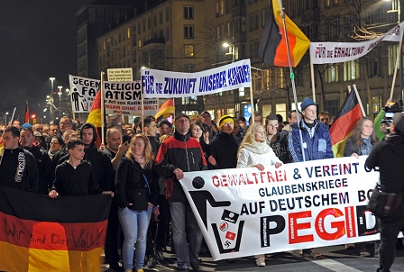 PEGIDA-Aufmarsch