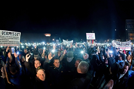 PEGIDA-Aufmarsch