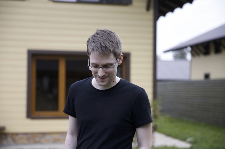 Edward Snowden in Moskau