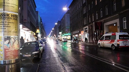 Reinprechtsdorferstraße by night