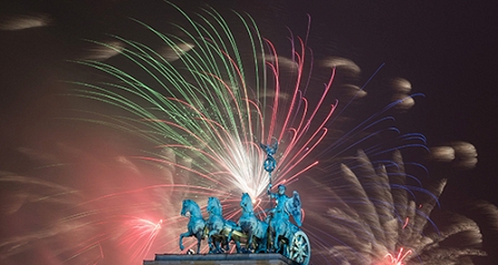 Silvester am Brandenburger Tor