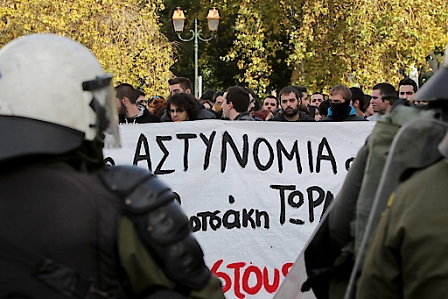 Studentenproteste in Griechenland