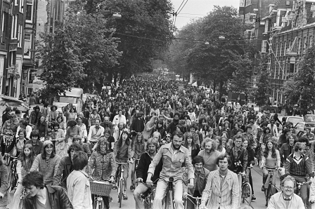 Bike Protest In Amsterdam