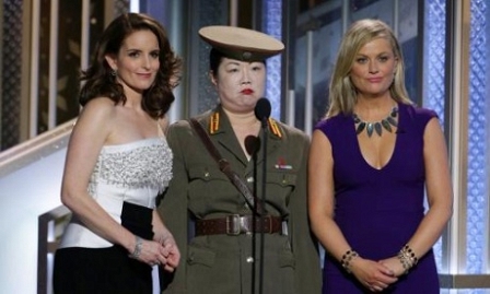 Tina Fey, Amy Poehler, und die kontroversielle Kim Kong-un verarsche