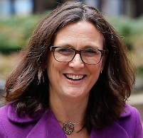  Cecilia Malmstrom, European Commissioner for Trade