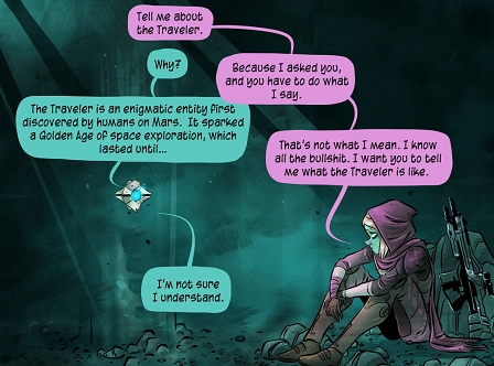 Destiny-Comic von Penny Arcade