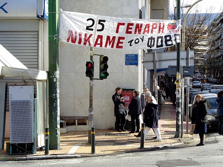 wahlkampt in athen