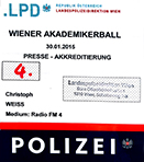 Presse-Akkreditierung für den Akademikerball