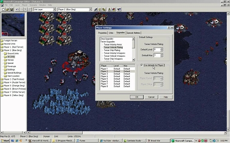 Bildschirmfoto des "Starcraft Campaign Editor"