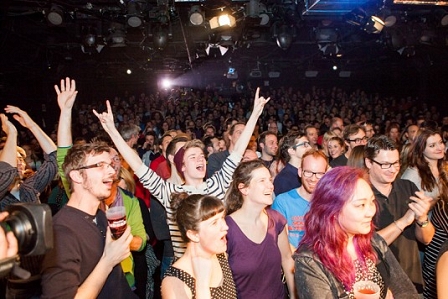 Publikum beim Protestsongcontest 2015