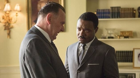 Szenenbild aus dem Film "Selma": Tom Wilkinson und David Oyelowo