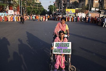 Protest gegen Vergewaltigungen in Indien