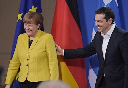 Merkel and Tsipras