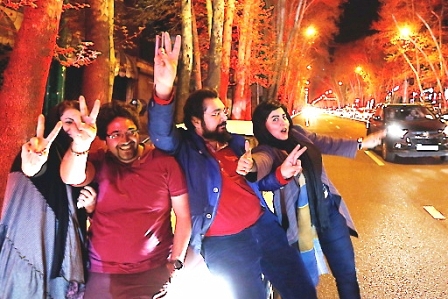 Iranians celebrate deal